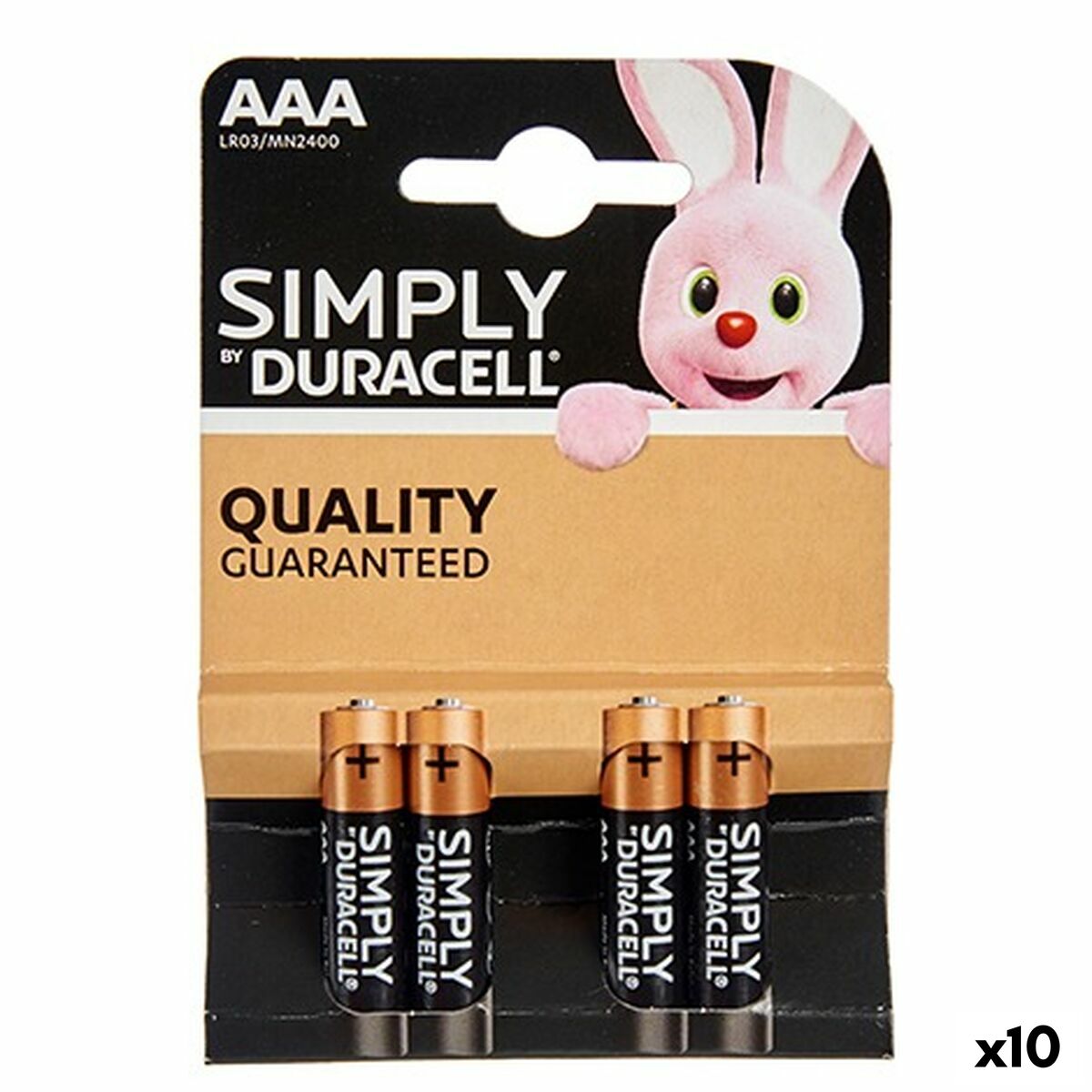 LR03 Alkaliska Batterier DURACELL (10 antal) - 3