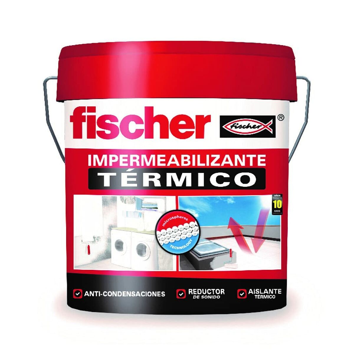 Impregnering Fischer Ms Vit 4 L - 3