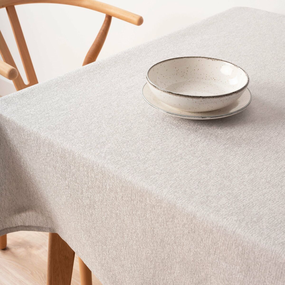 Fläckresistent bordsduk Belum 000-068 Grå 155 x 155 cm - 4