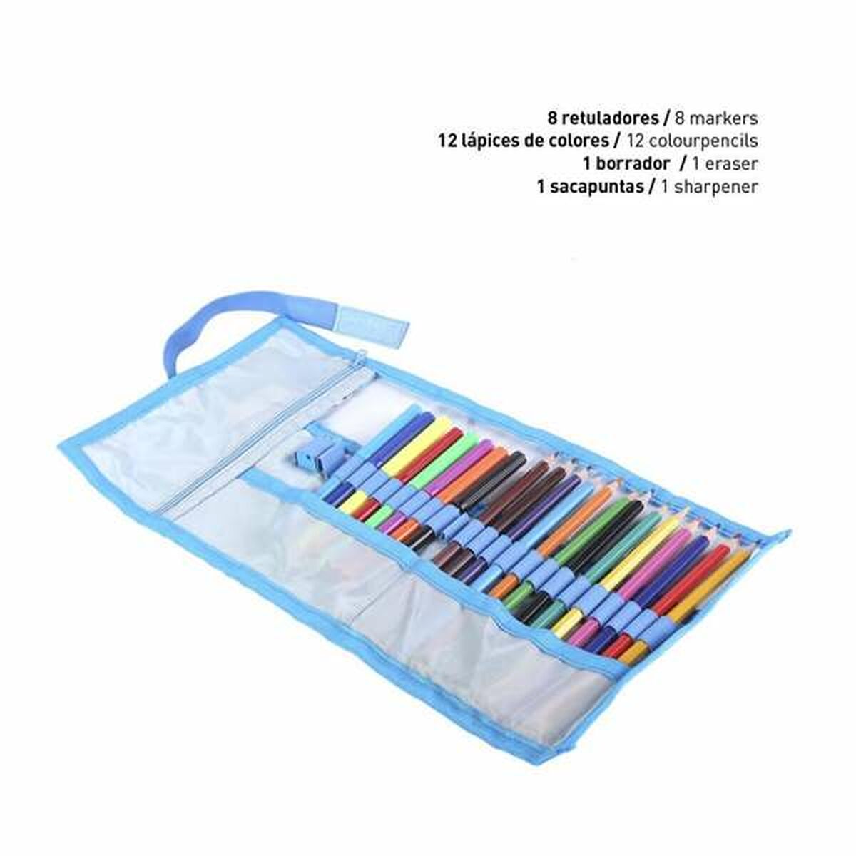 Pennfodral med tillbehör Frozen (22 pcs) - 7