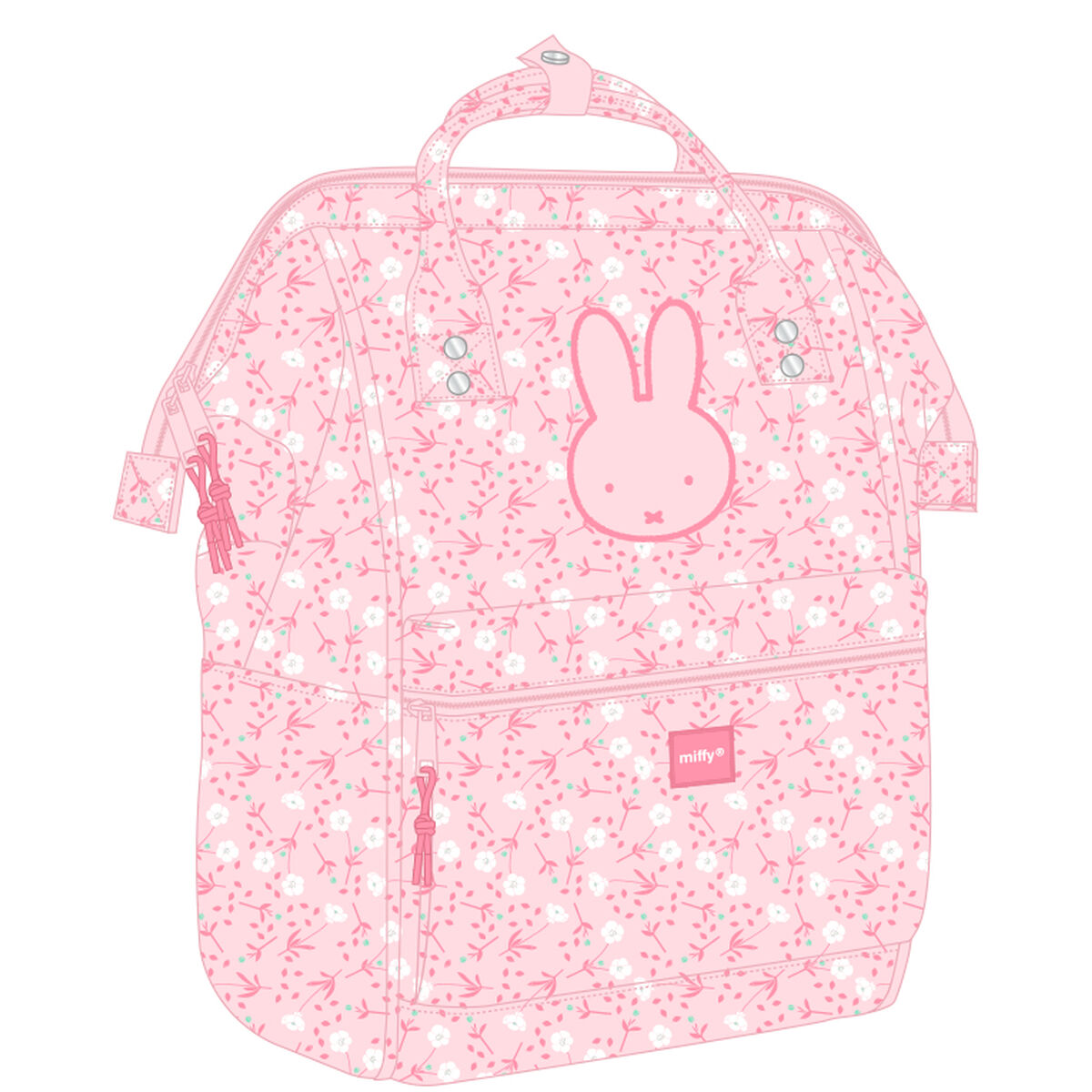 Ryggsäck Miffy miffy 27 x 40 x 19 cm - 2