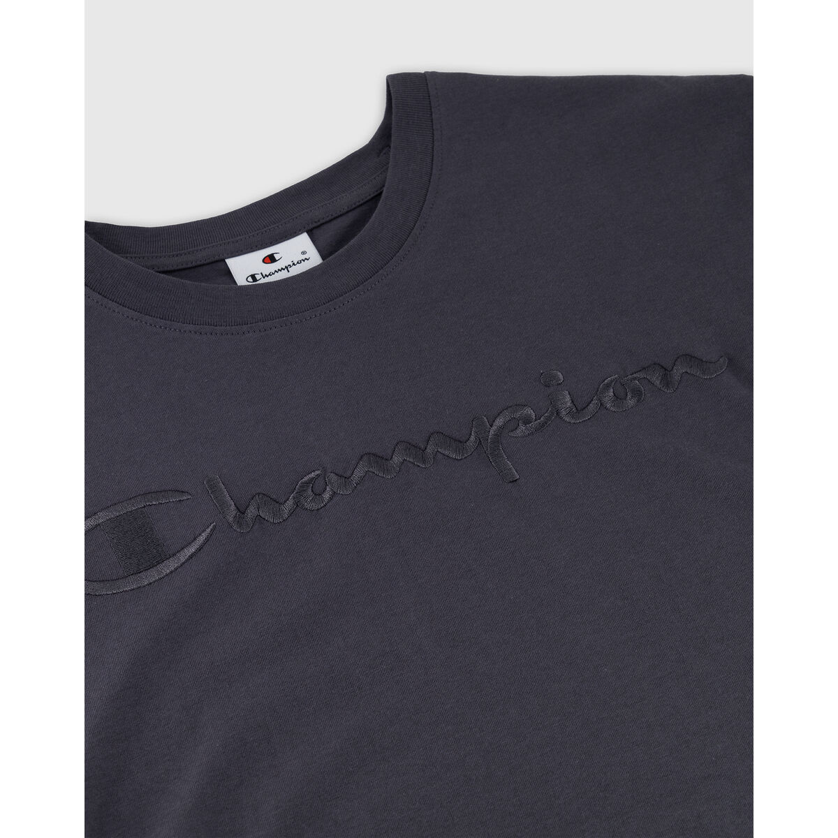 T-shirt med kortärm Herr Champion CHAMPION SS TEE 220273 Marinblå - 3