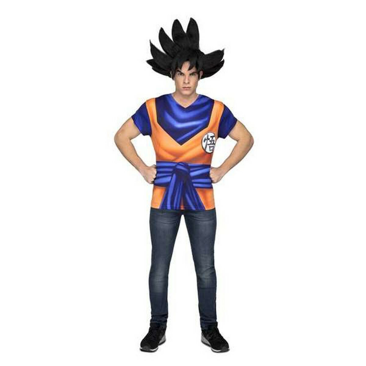 Maskeraddräkt vuxna My Other Me Goku T-shirt