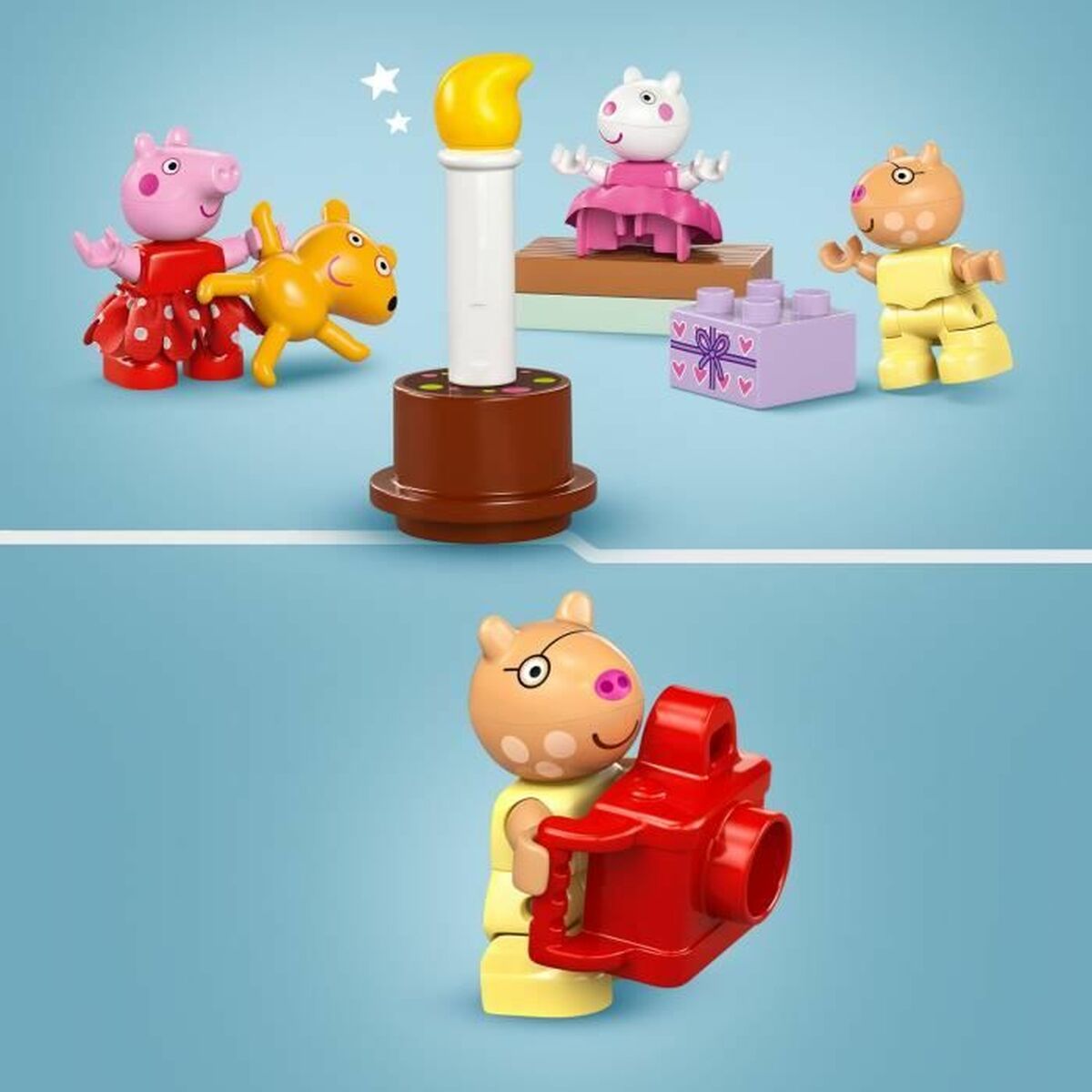 Byggsats Lego 10433 Peppa Pig's Birthday Party Multicolour 59 Delar - 3