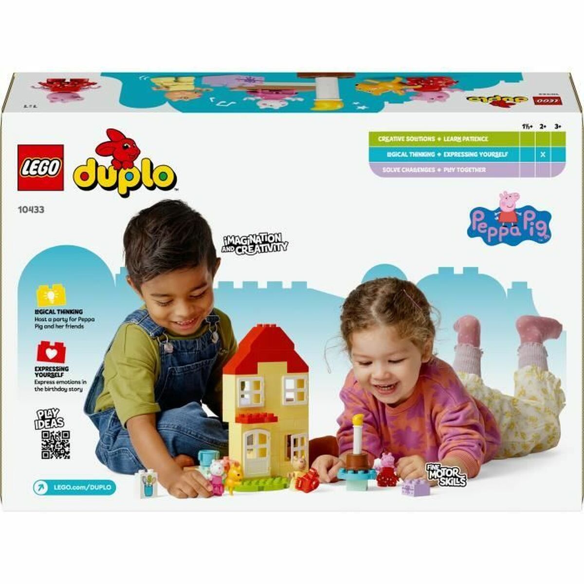 Byggsats Lego 10433 Peppa Pig's Birthday Party Multicolour 59 Delar - 6