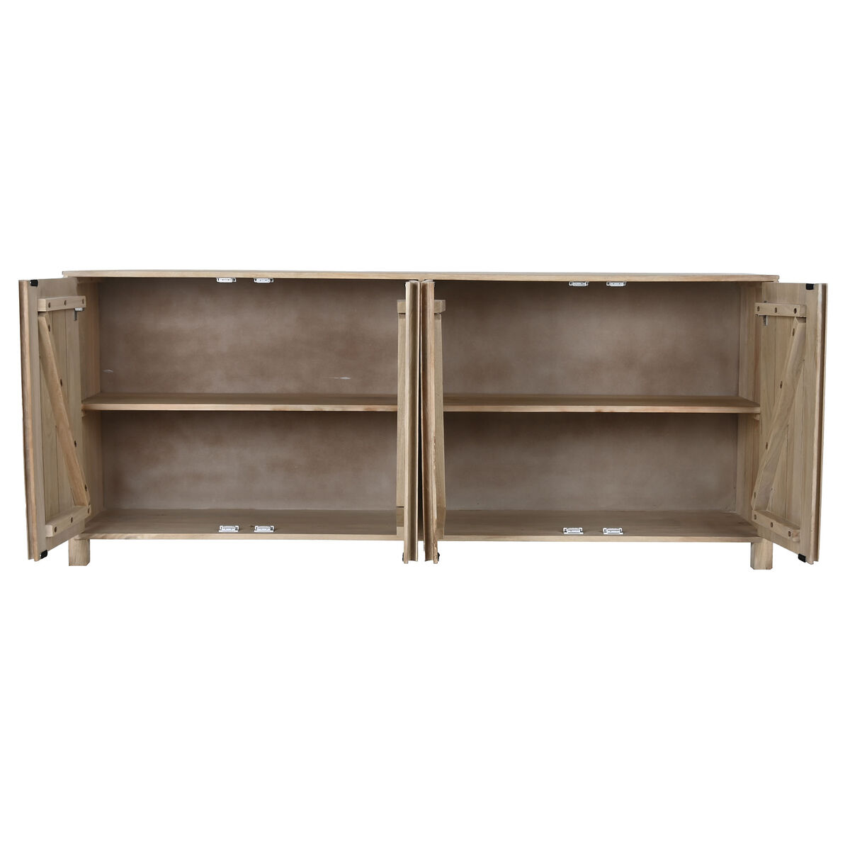 Skänk Home ESPRIT Naturell Mangoträ 180 x 45 x 75 cm - 3