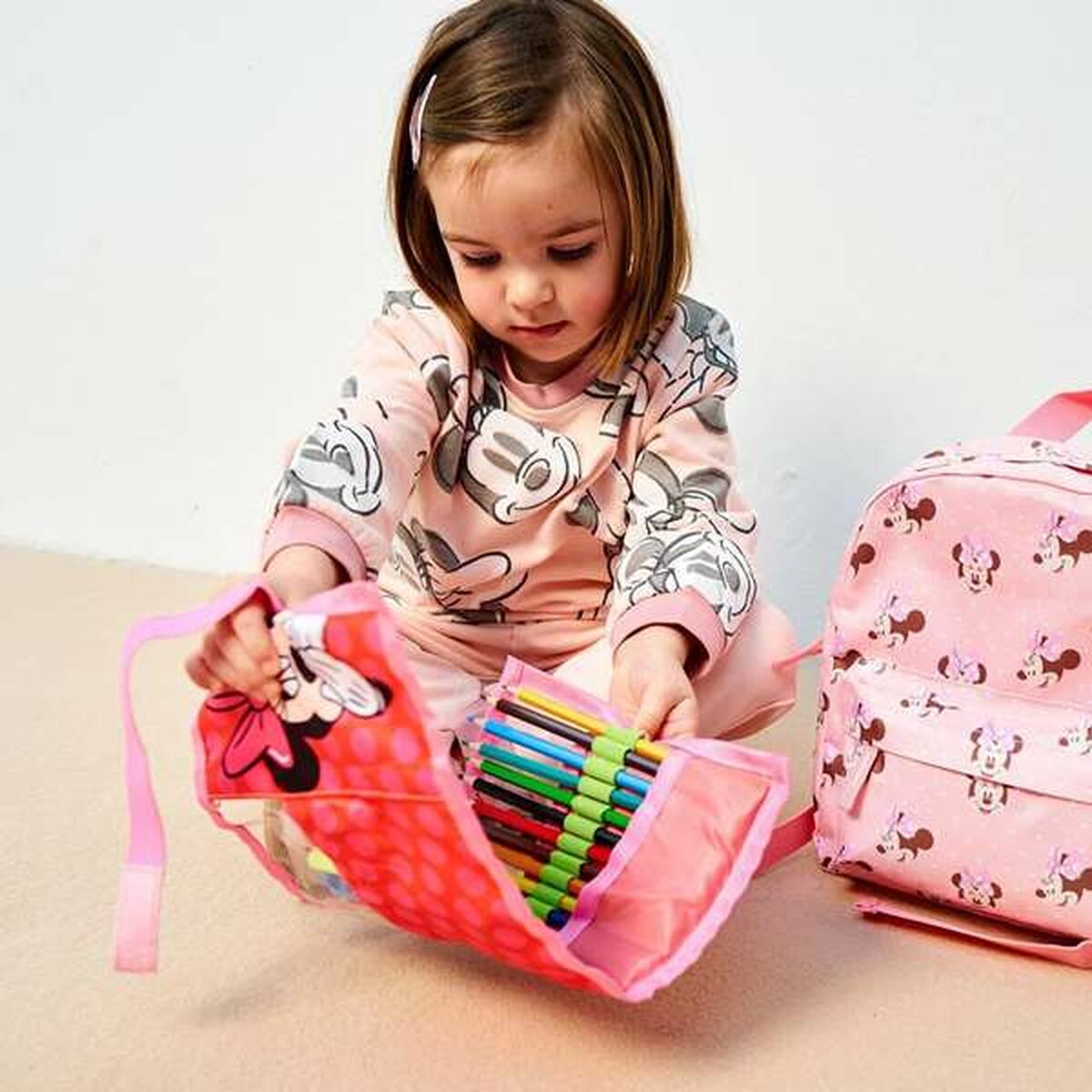 Pennfodral med tillbehör Minnie Mouse (22 pcs) - 5