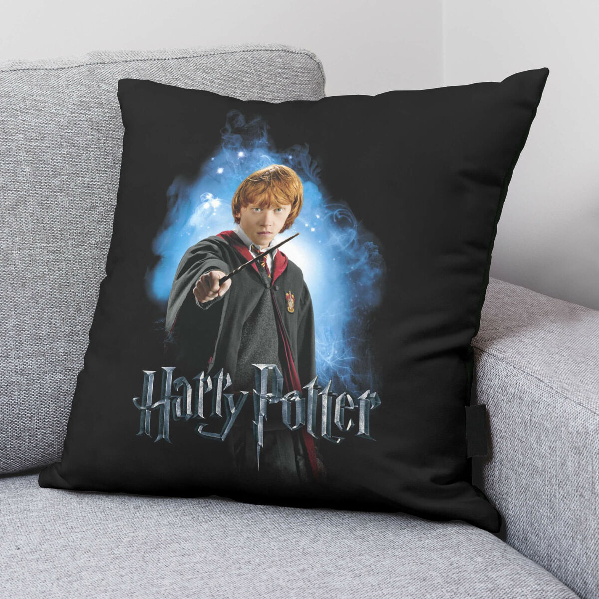 Kuddfodral Harry Potter Ron Weasley Svart Multicolour 50 x 50 cm - 2