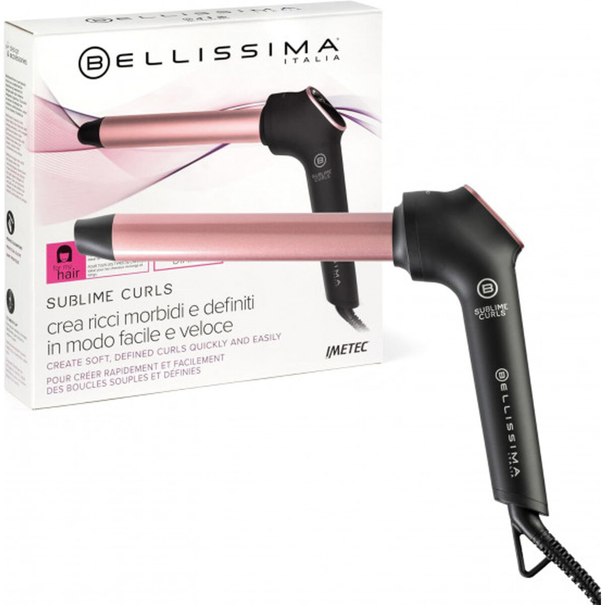 Locktång Bellissima CURLS25MM