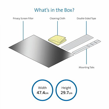Sekretessfilter för datorskärm Kensington 626483 22"
