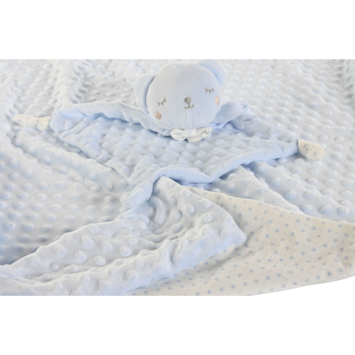 Baby-kit Home ESPRIT Blå Beige Rosa Polyester (3 antal) - 4