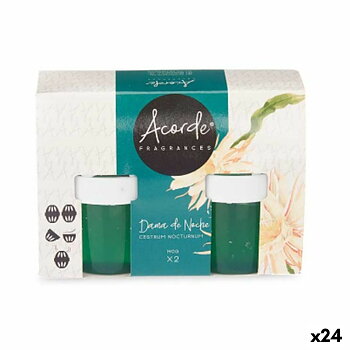 Set med luftfräschare Acorde Nattens dam Gel (24 antal)
