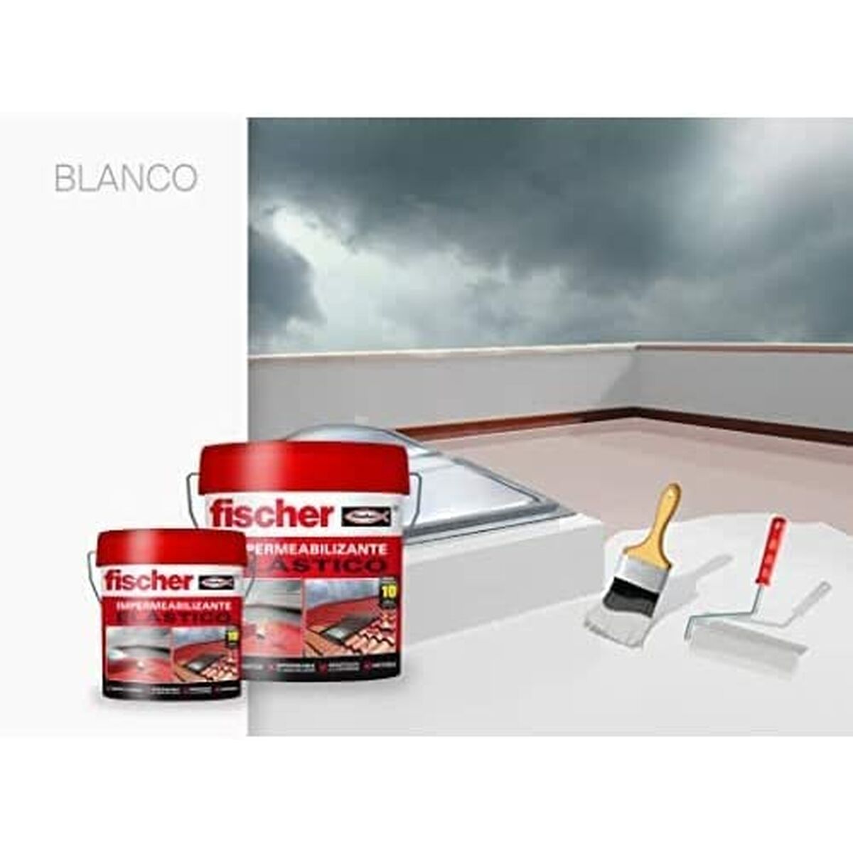Impregnering Fischer Ms Vit 750 ml - 7