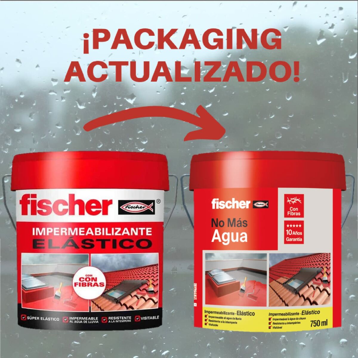 Impregnering Fischer Ms Vit 750 ml - 8
