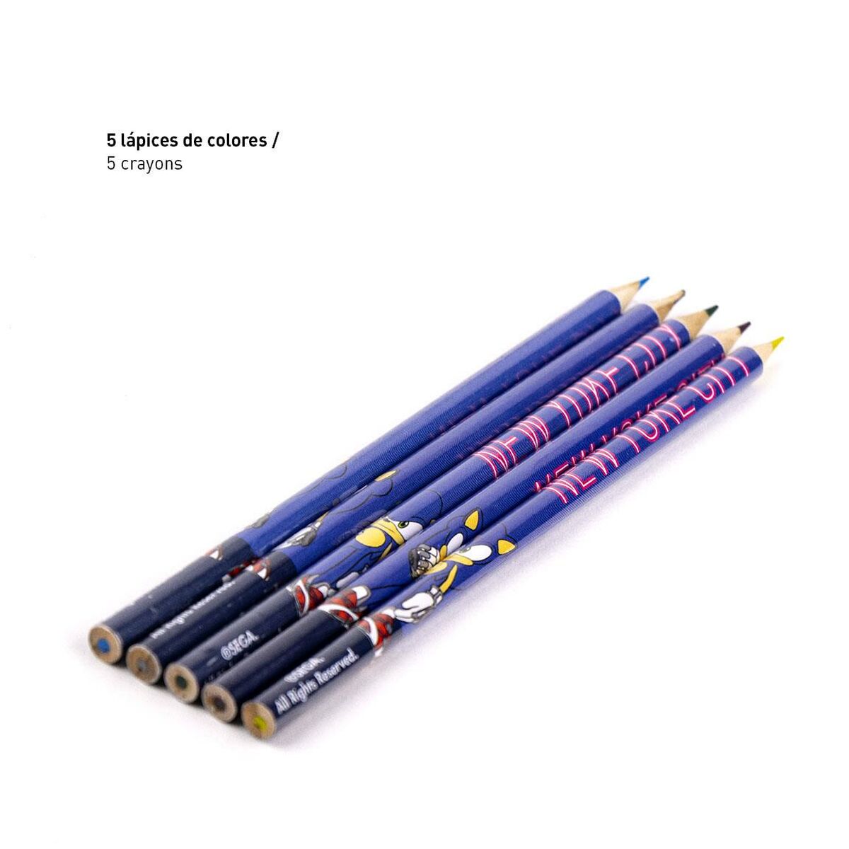 Brevpapper Set Sonic Purpur - 11