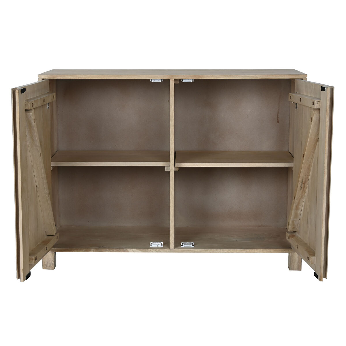 Skänk Home ESPRIT Naturell Mangoträ 100 x 40 x 75 cm - 3