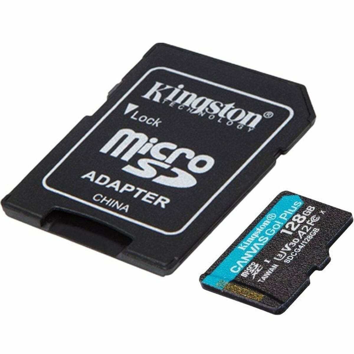 Micro-SD Minneskort med Adapter Kingston CANVAS Go! Plus 128 GB - 2