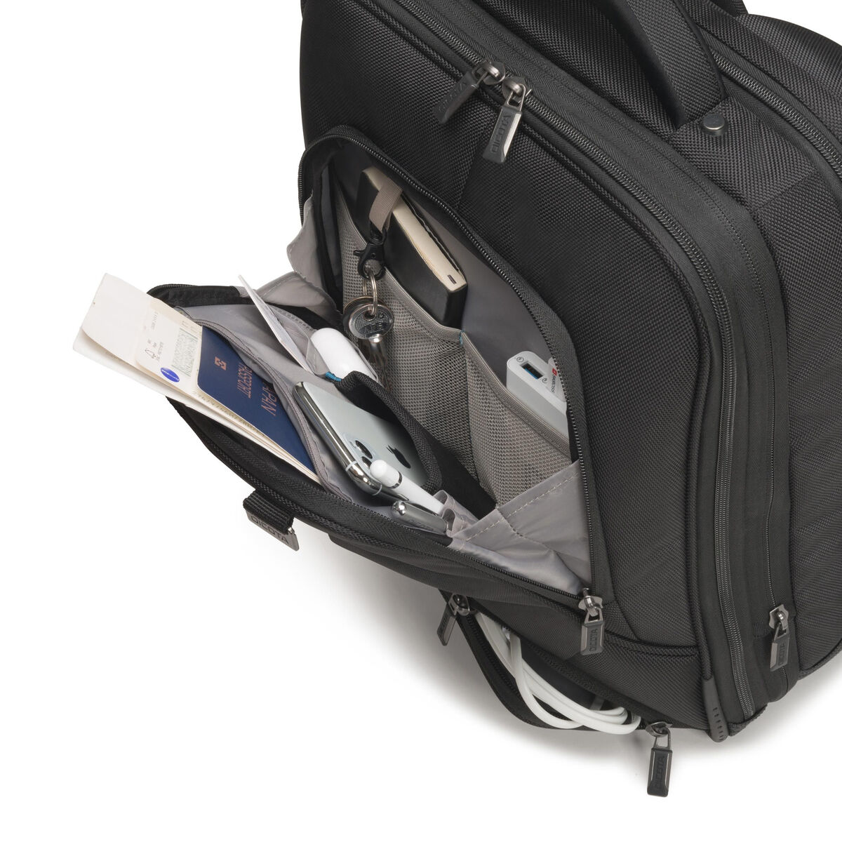 Laptopryggsäck Dicota D30847-RPET Svart - 12