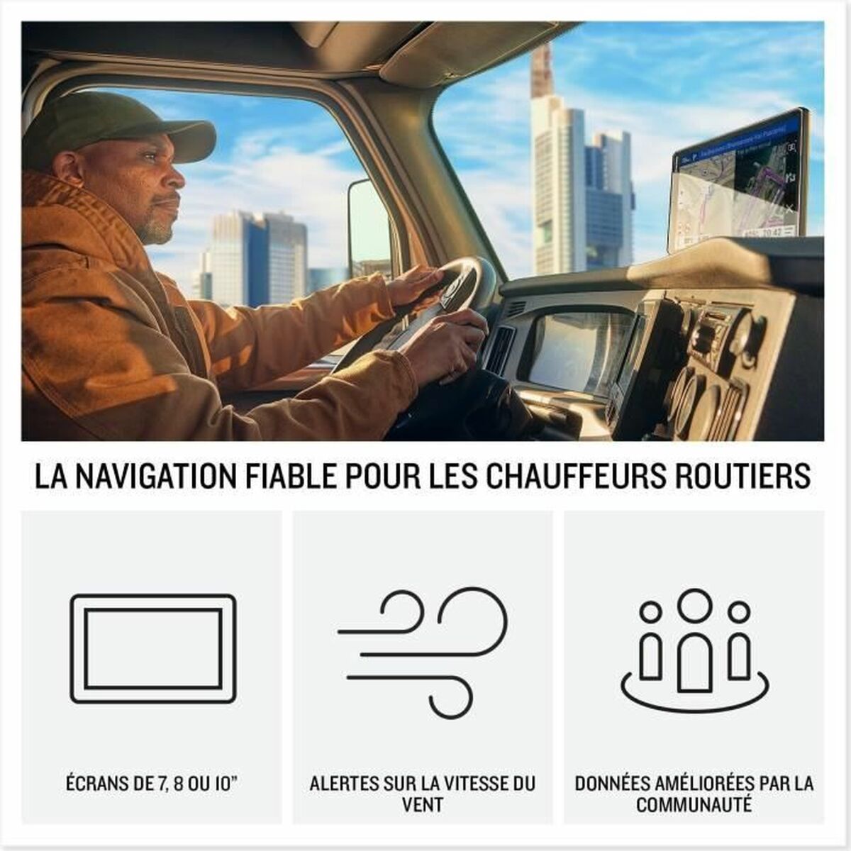 GPS Navigator GARMIN Dezl LGV820 - 6