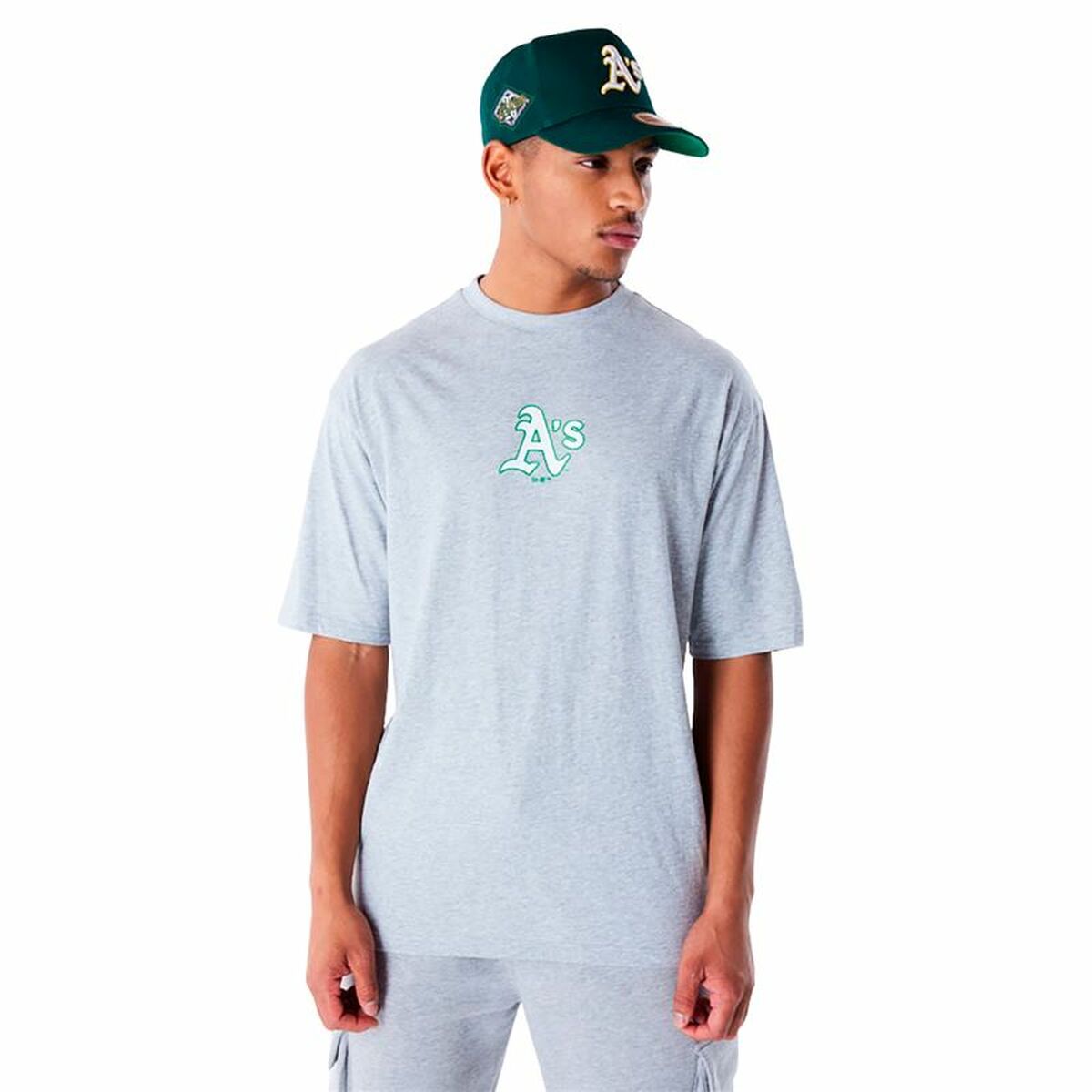 T-shirt med kortärm Herr New Era MLB WORLD SERIES OS Oakland Athletics
