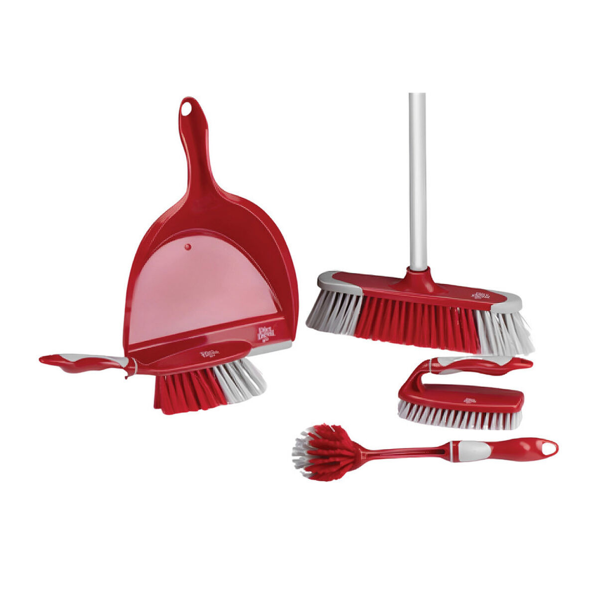 Rengörings & Lagrings-kit Dirt Devil Rostfritt stål Plast Box (6 Delar)
