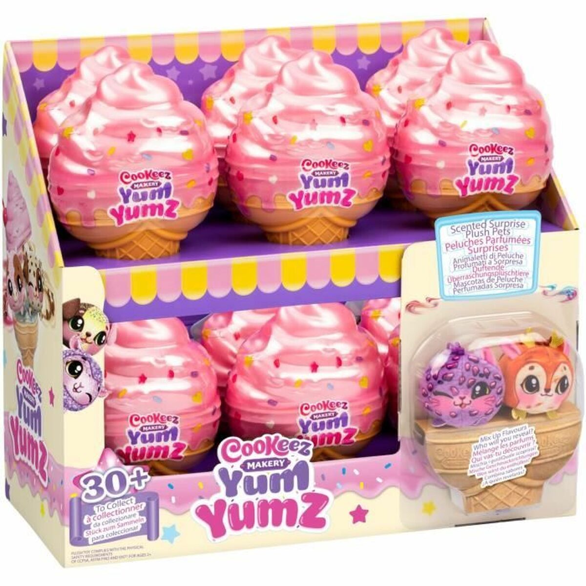 Mjukisleksak Moose Toys Multicolour (2 Delar)