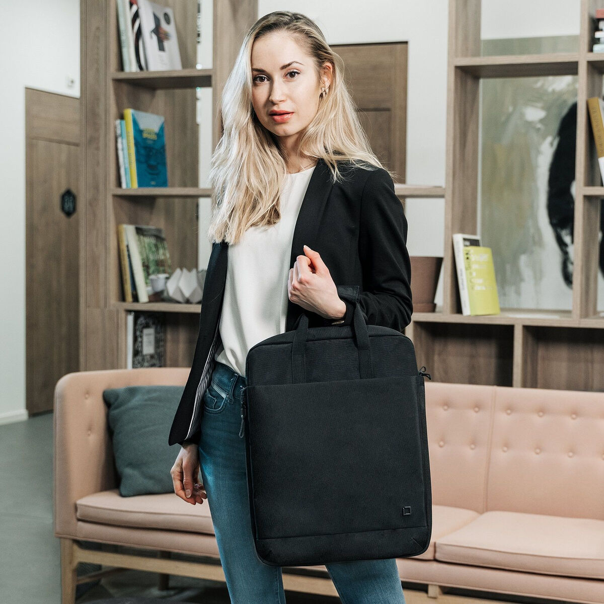Laptopryggsäck Dicota D31877-RPET Svart - 9