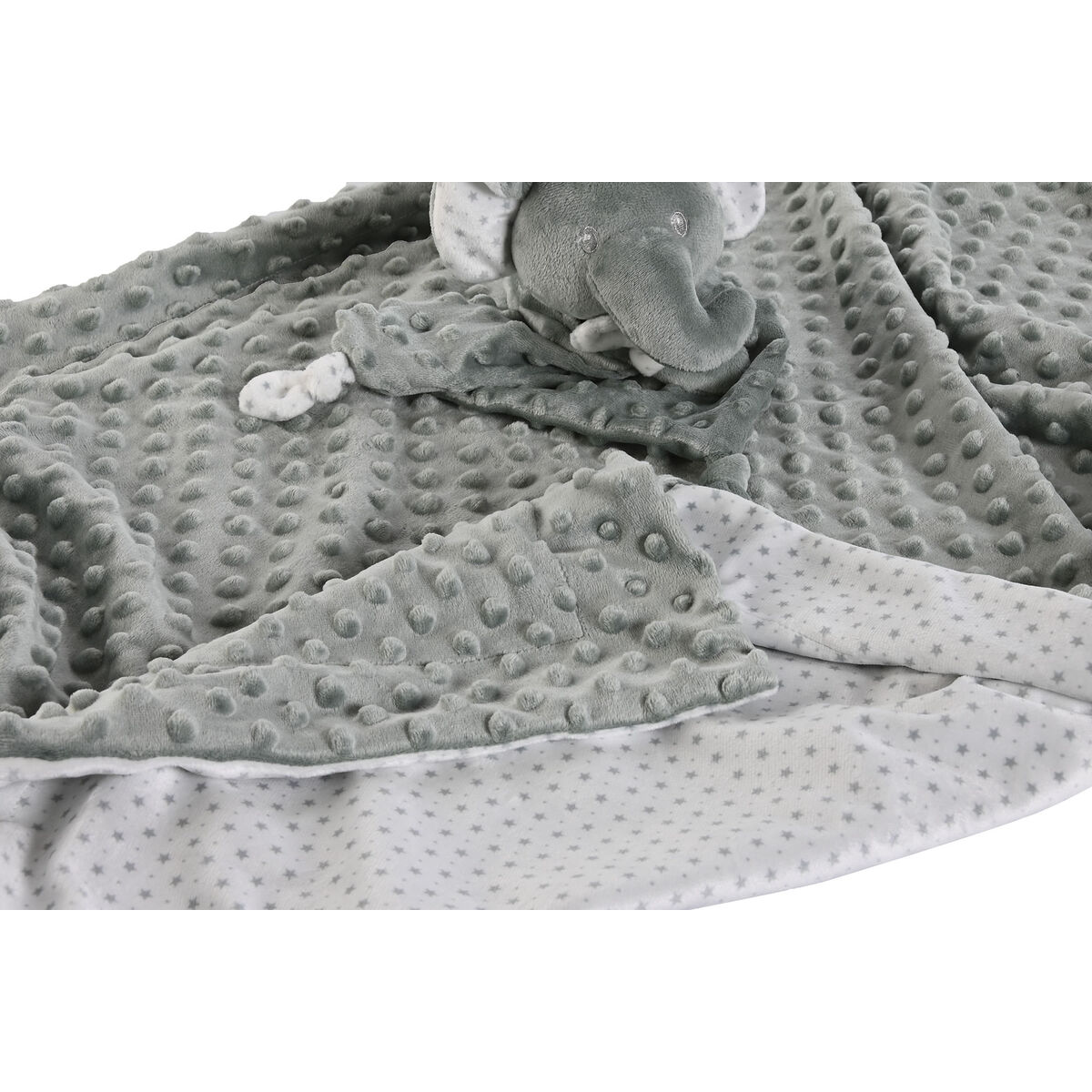 Baby-kit Home ESPRIT Blå Grön Rosa Polyester (3 antal) - 4