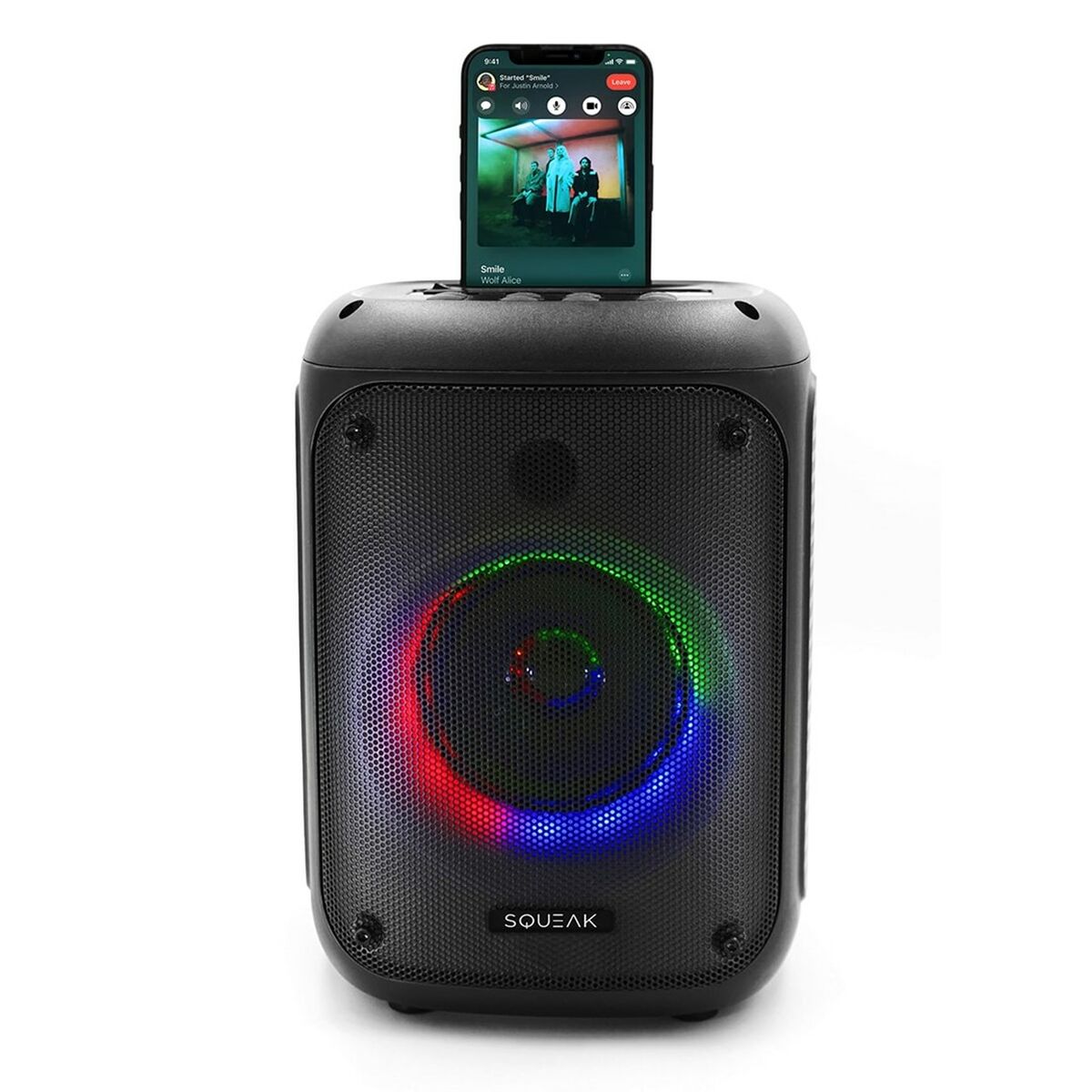 Bärbar Bluetooth Högtalare SQUEAK SQ1005 Svart 40 W - 3