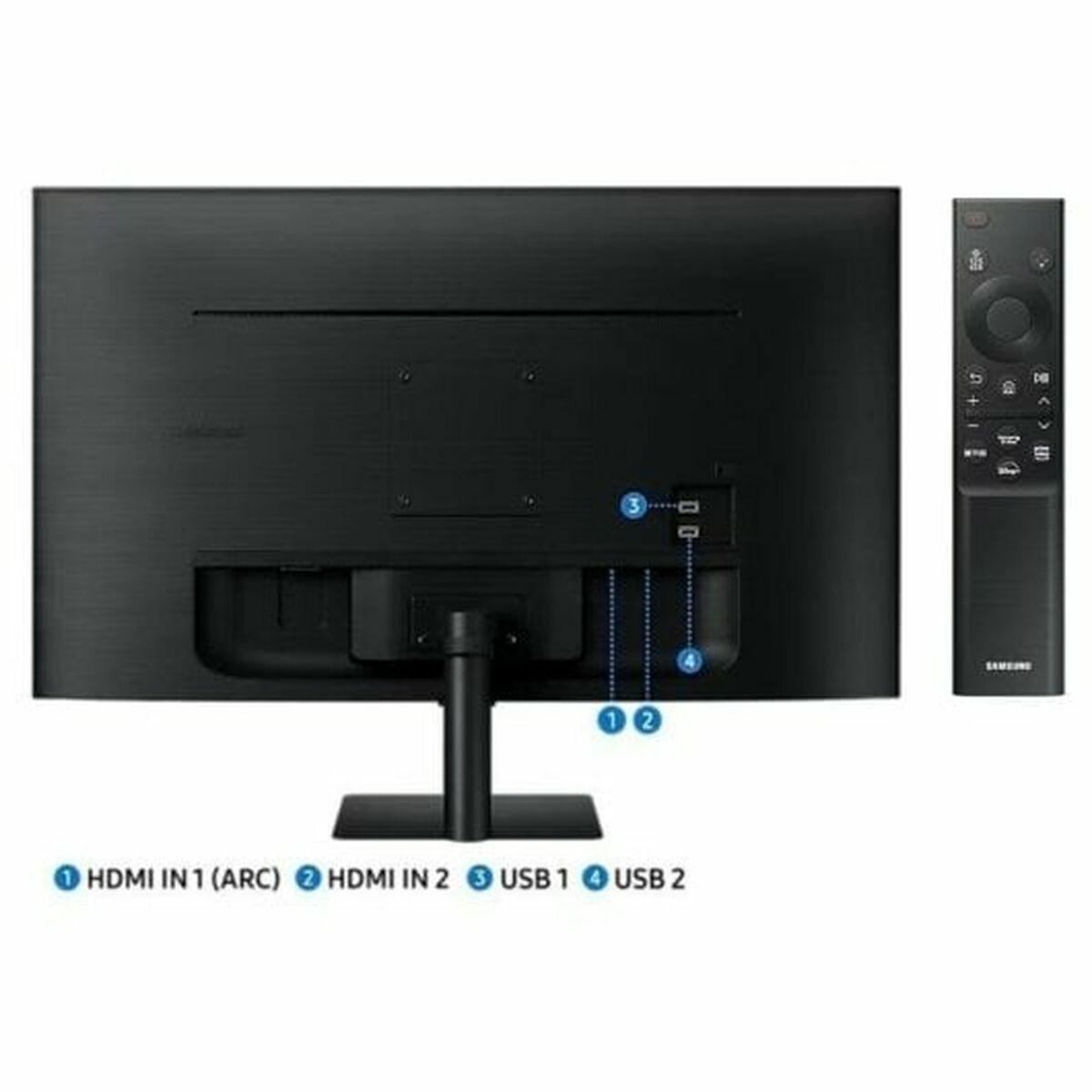 Monitor Gaming Samsung LS27DM500EUXEN 27" Full HD - 5