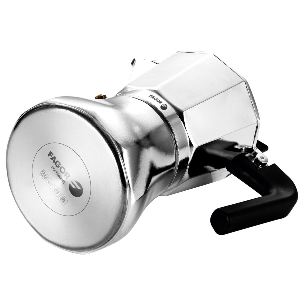 Italiensk Kaffepanna Fagor Aluminium - 3