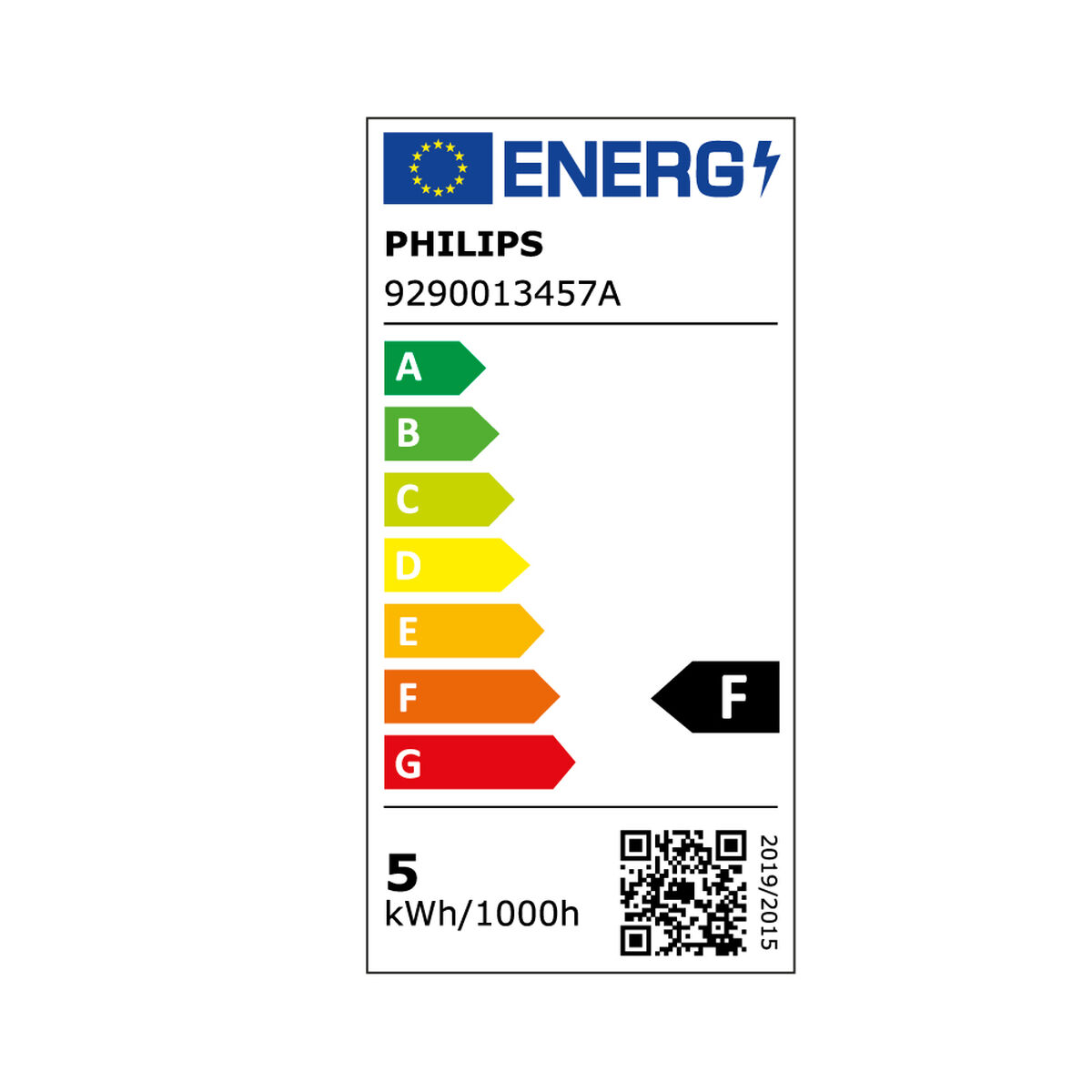 LED-lampa Philips F 40 W 4,3 W E27 470 lm 4,5 x 8,2 cm (2700 K) - 5