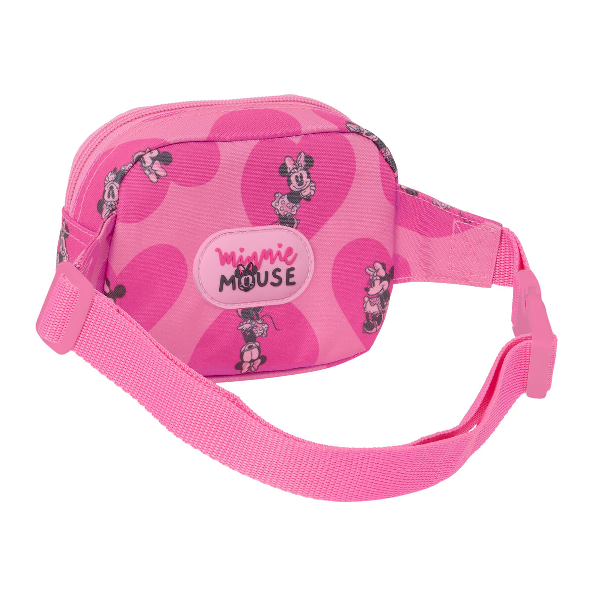 Midjeväska Minnie Mouse Loving Rosa 14 x 11 x 4 cm - 3