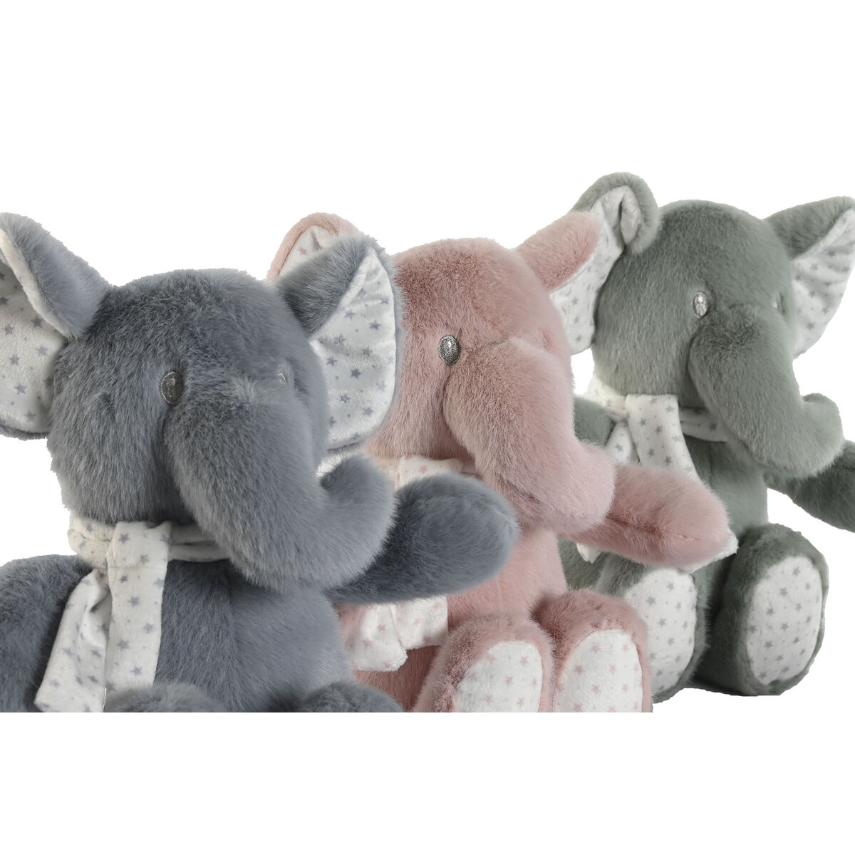Baby-kit Home ESPRIT Blå Grön Rosa Polyester (3 antal) - 2