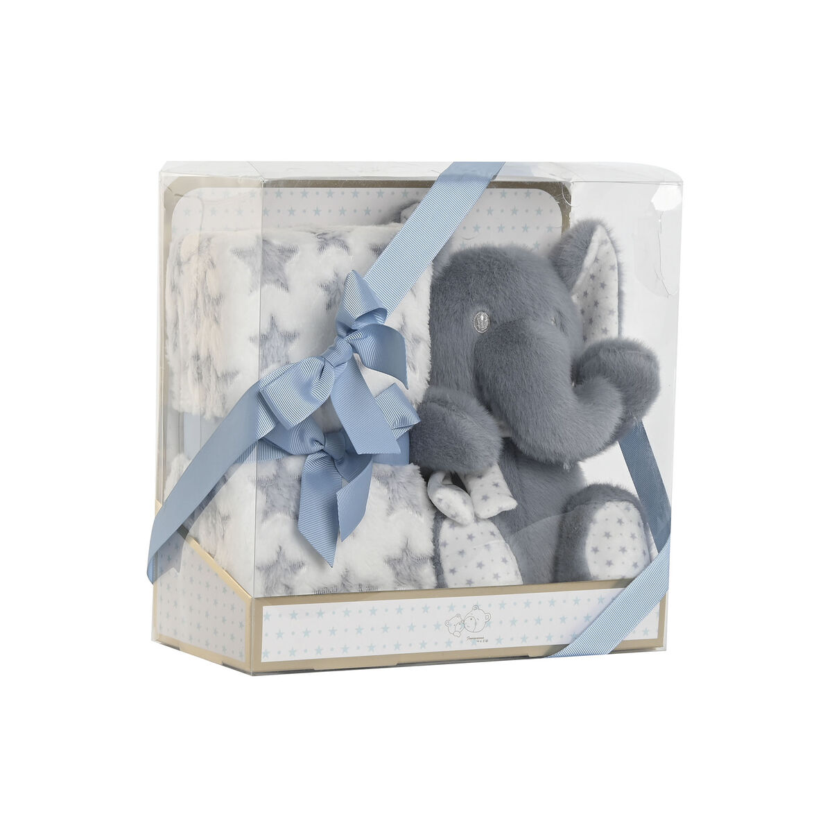 Baby-kit Home ESPRIT Blå Grön Rosa Polyester (3 antal) - 3