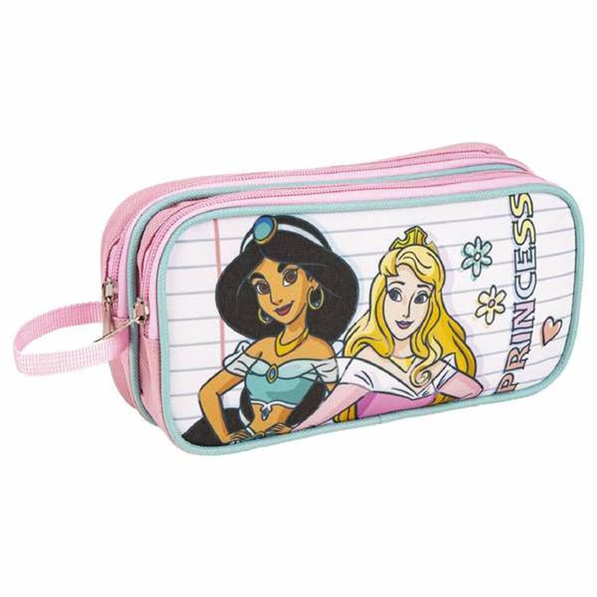 Dubbel bär-allt Disney Princess 22,5 x 8 x 10 cm