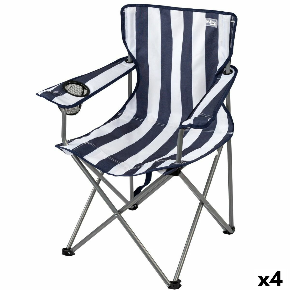Hopfällbar Stol Aktive Sjöman 45 x 82 x 47 cm (4 antal) - 6