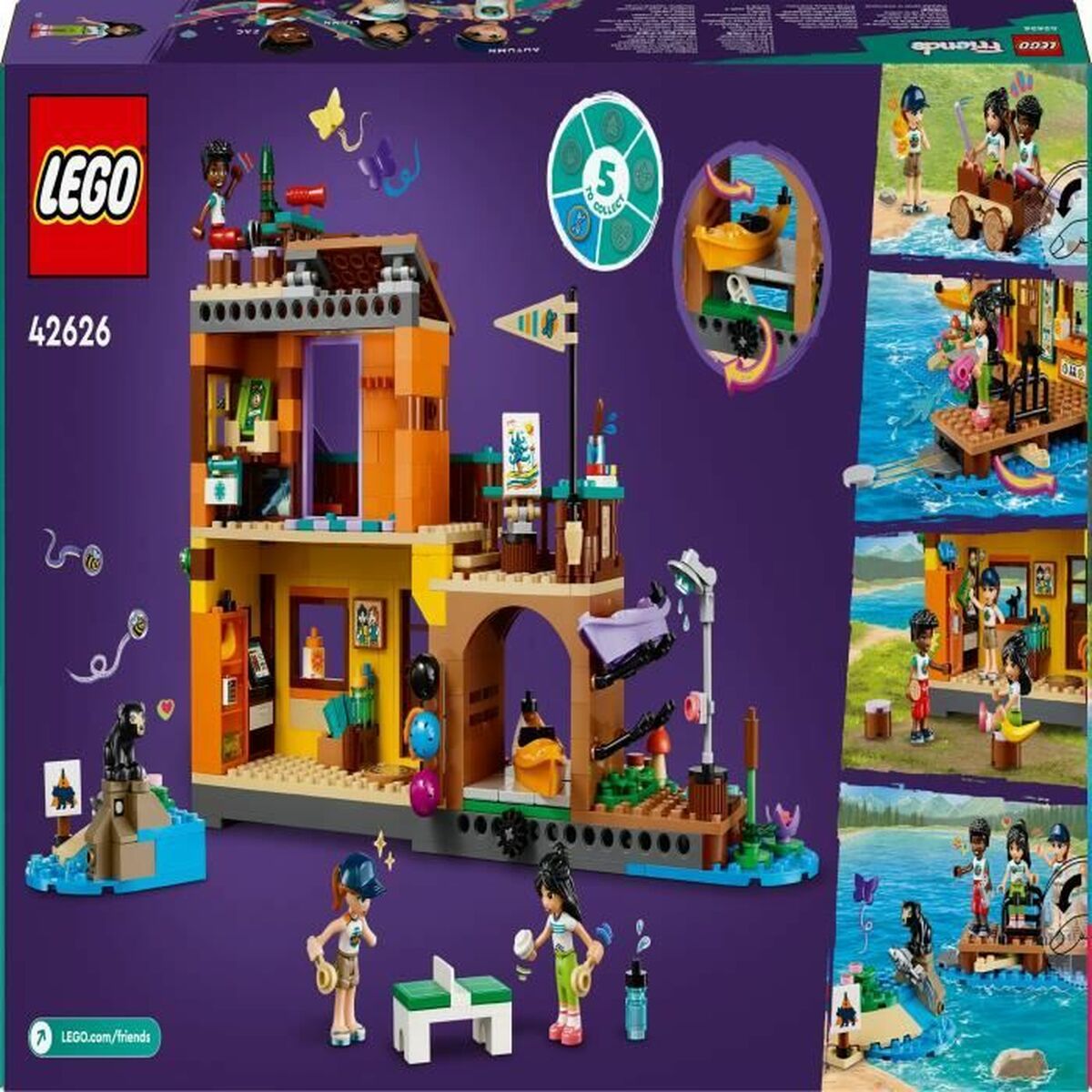Byggsats Lego 42626 Water Sports Adventure Base Multicolour - 6
