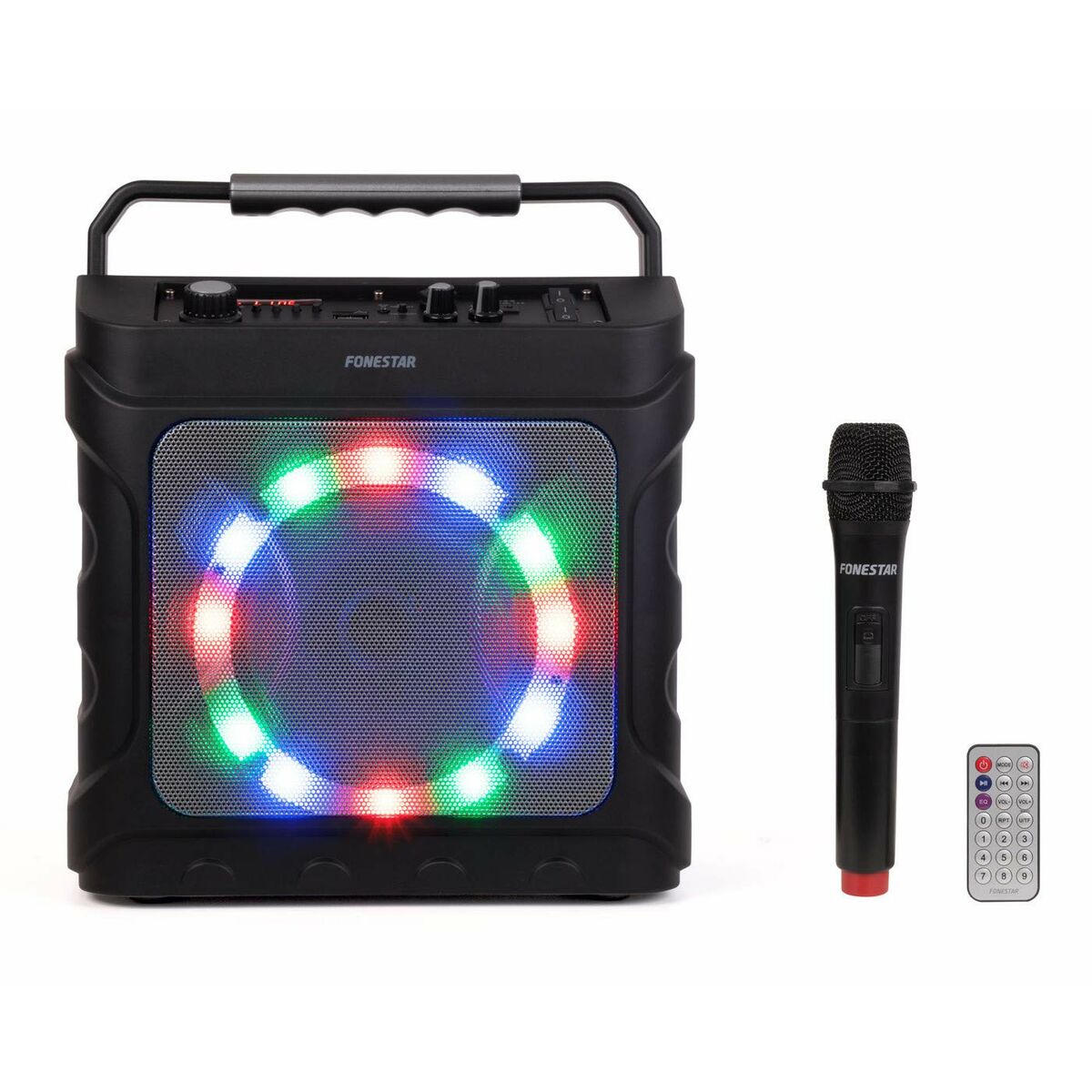 Bärbar Bluetooth Högtalare FONESTAR PARTYBOX Svart - 2