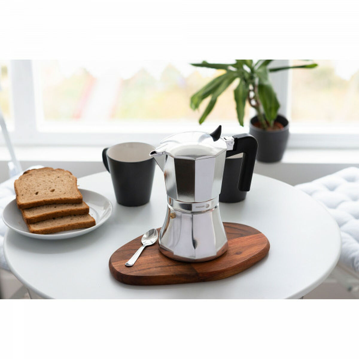 Italiensk Kaffepanna Fagor Aluminium - 6