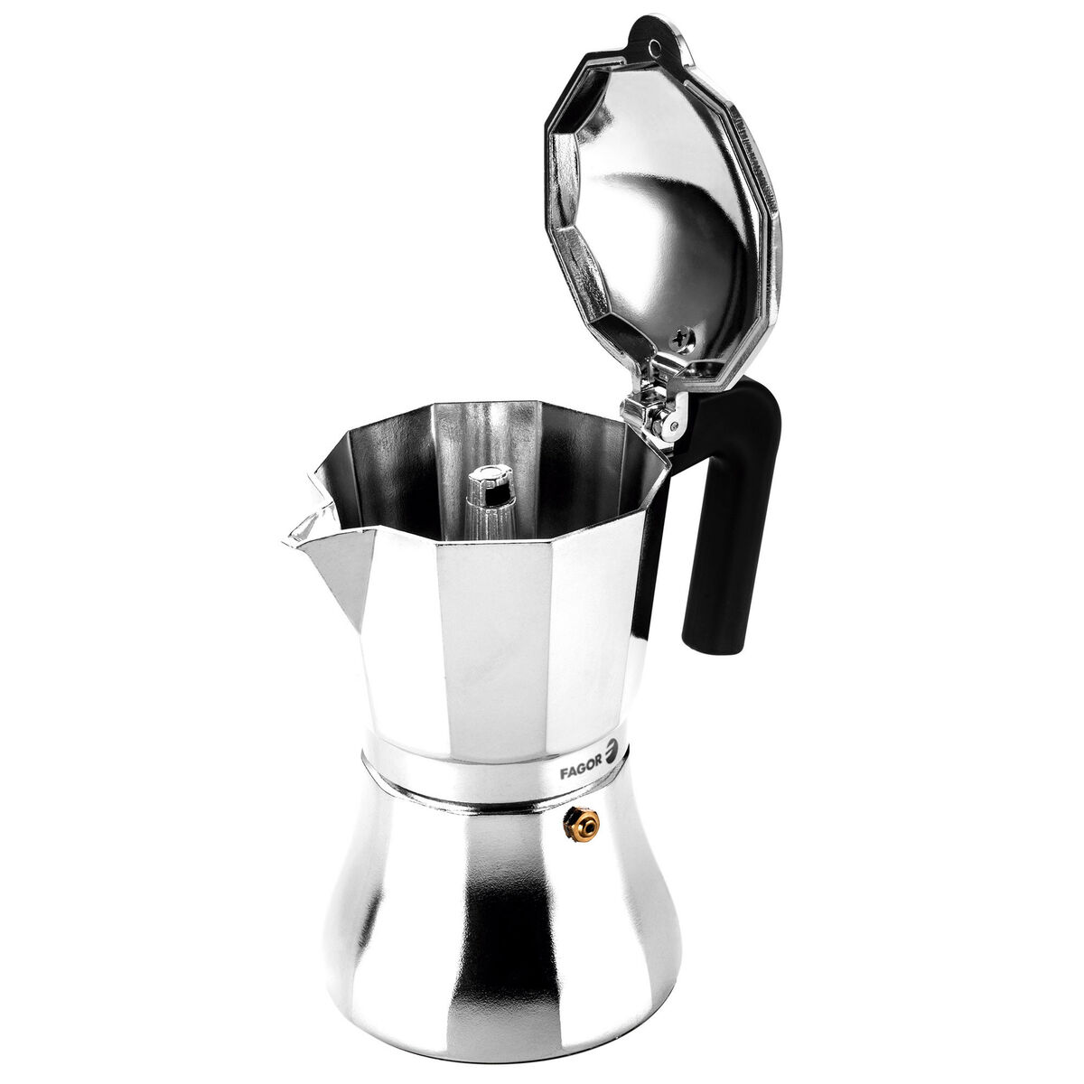 Italiensk Kaffepanna Fagor Aluminium - 2