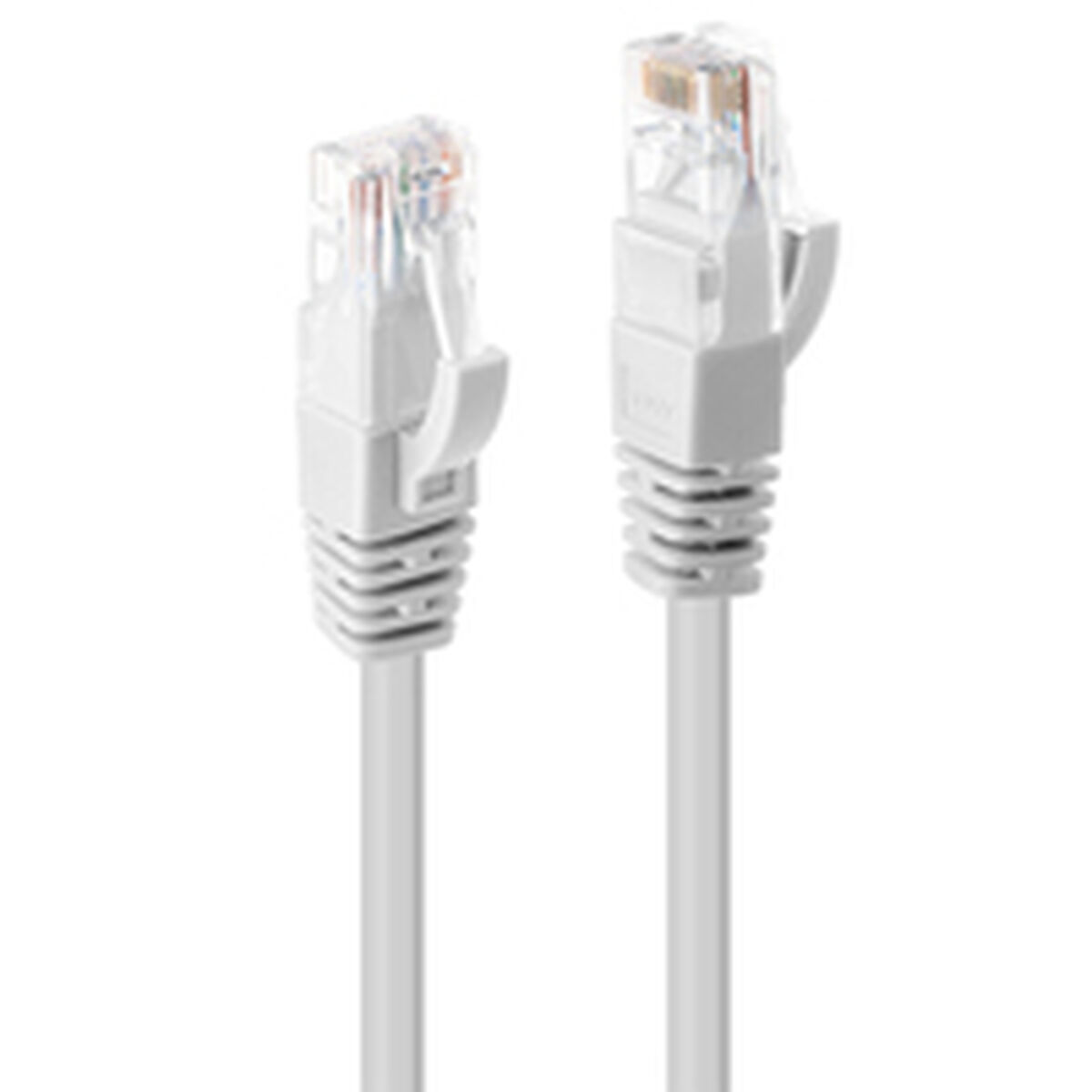 Nätkabel UTP Styv Kategori 6 LINDY Vit 30 m (1 antal)