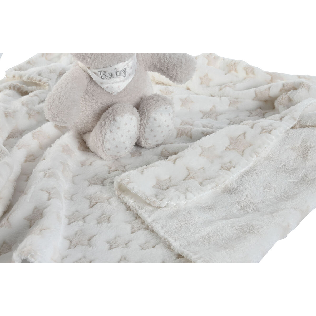 Baby-kit Home ESPRIT Blå Beige Rosa Polyester (3 antal) - 4