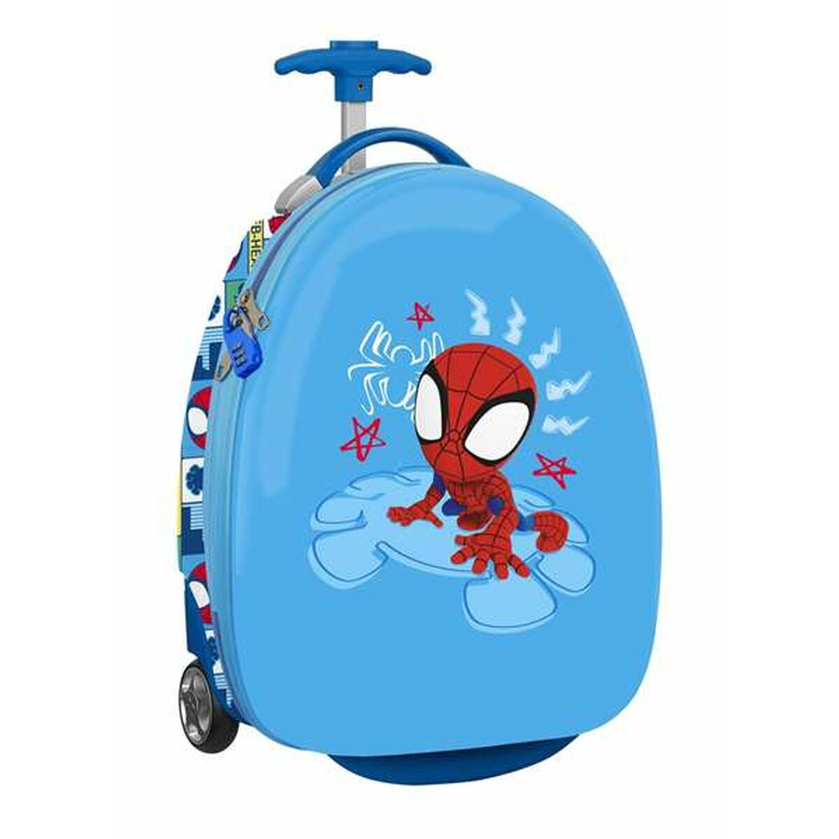 Kabinvagn Stitch RESCUE Blå Röd 28 x 43 x 23 cm