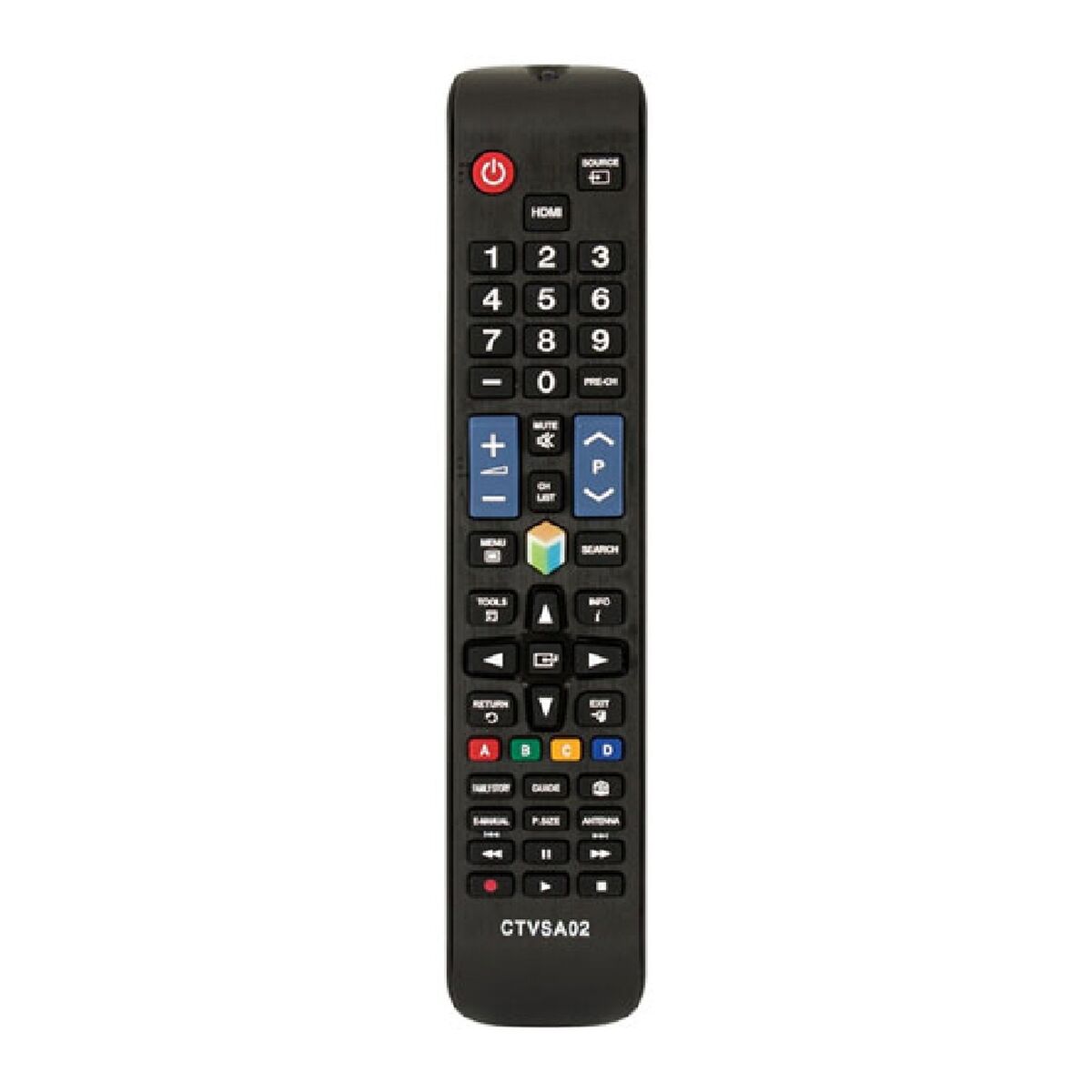 Universal Fjärrkontroll till Samsung Svart - 7