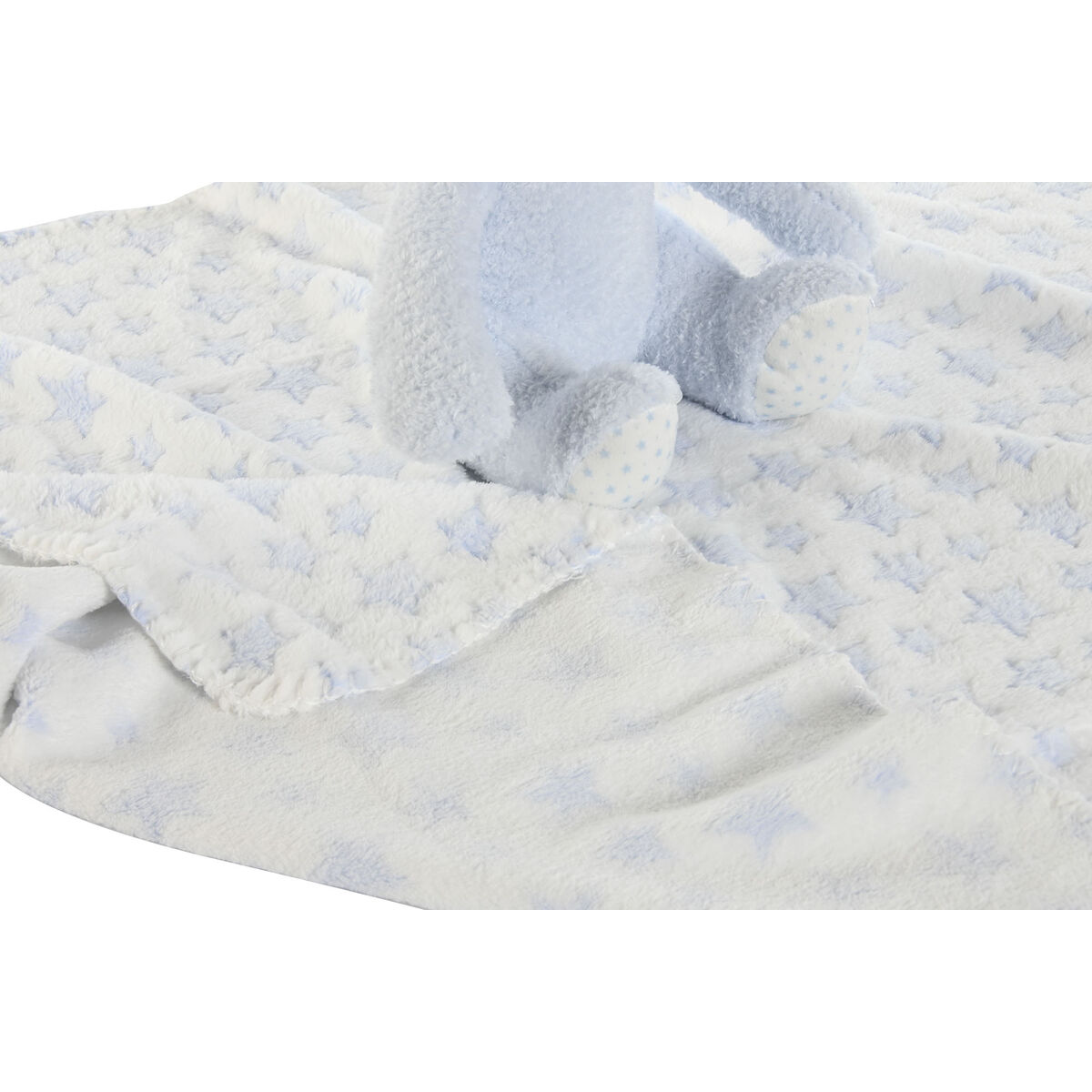 Baby-kit Home ESPRIT Blå Beige Rosa Polyester (3 antal) - 4