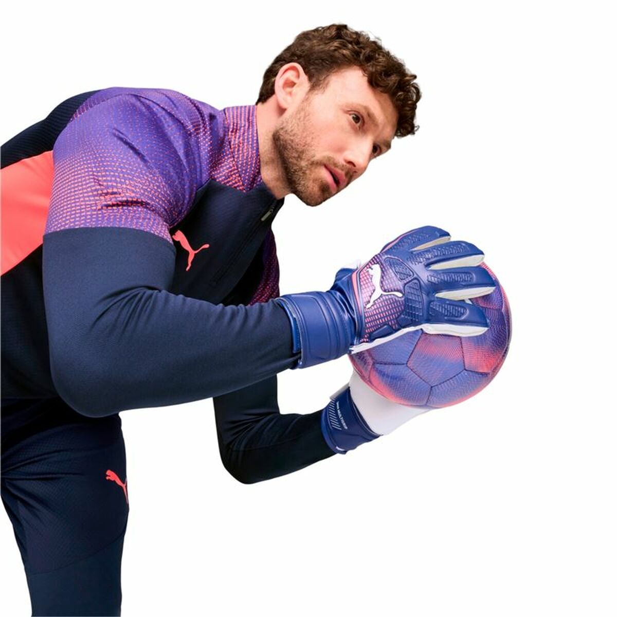 Målvaktshandskar Puma Ultra Match Rc Blå Multicolour Vuxna - 2
