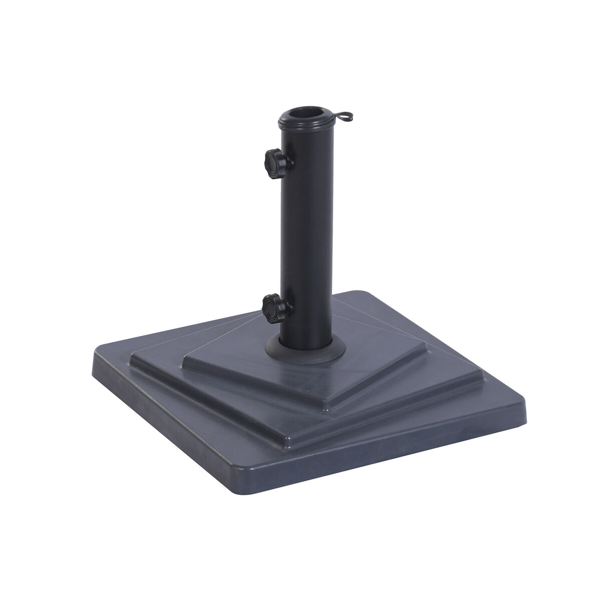 Parasollfot Home ESPRIT Svart 36 x 36 x 35 cm