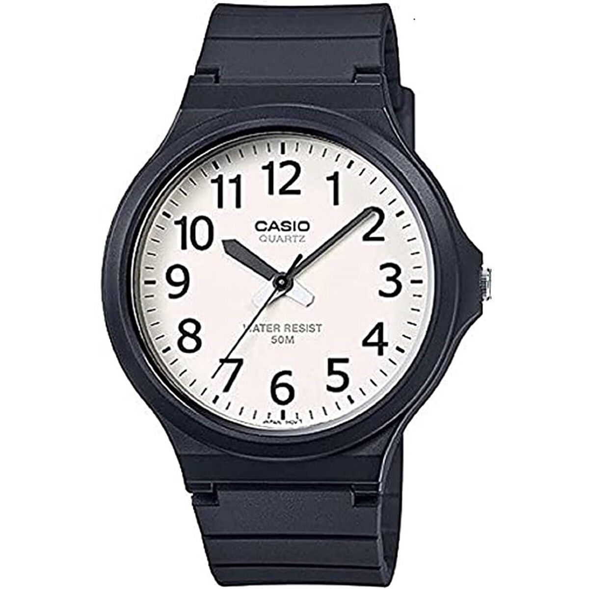 Unisexklocka Casio COLLECTION Vit Svart (Ø 43,5 mm)