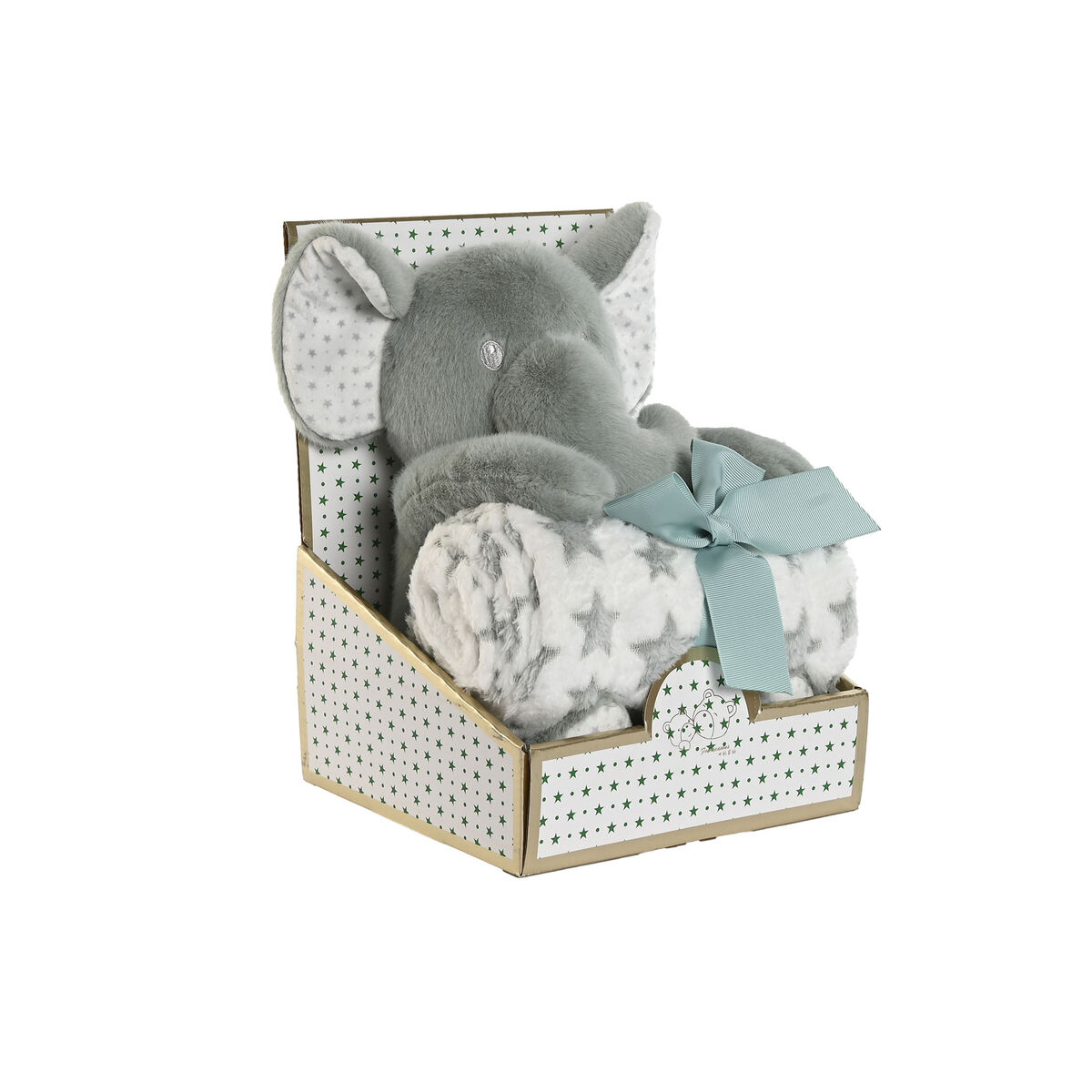 Baby-kit Home ESPRIT Blå Grön Rosa Polyester (3 antal) - 3